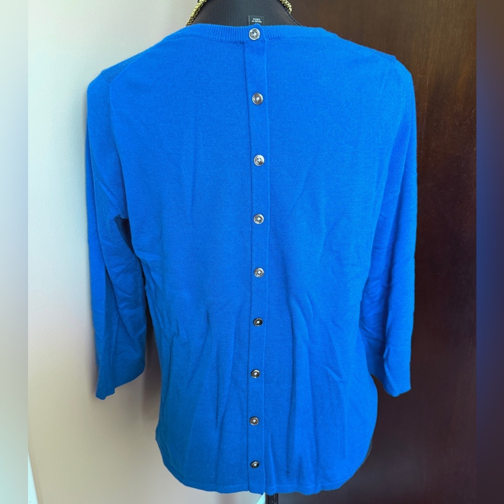 Ann Taylor Vibrant Blue Sweater - Picture 3 of 8